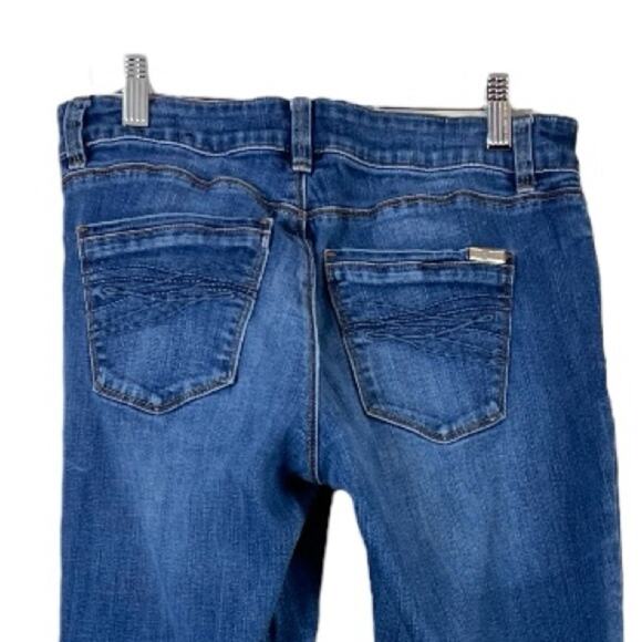 White House Black Market WHBM Jean Boot Leg Low Rise Medium Wash Women’s Size 2L - Picture 4 of 6